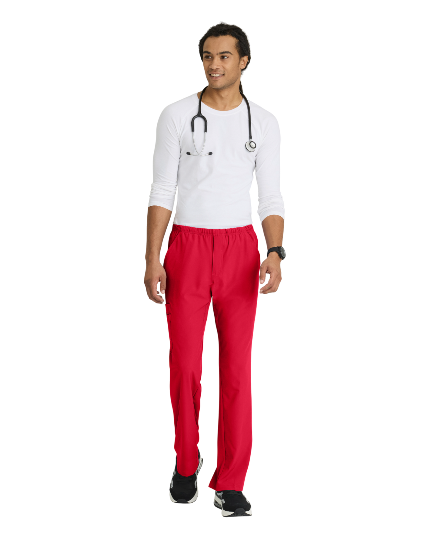 Men's cargo pants with elastic waistband and drawstring skechers SK0215X (2XL&+)