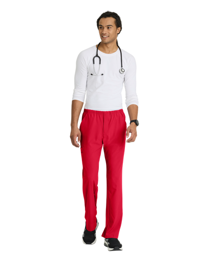 Men's cargo pants with elastic waistband and drawstring skechers SK0215X (2XL&+)