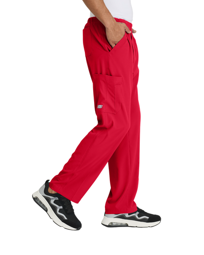 Men's cargo pants with elastic waistband and drawstring skechers SK0215X (2XL&+)