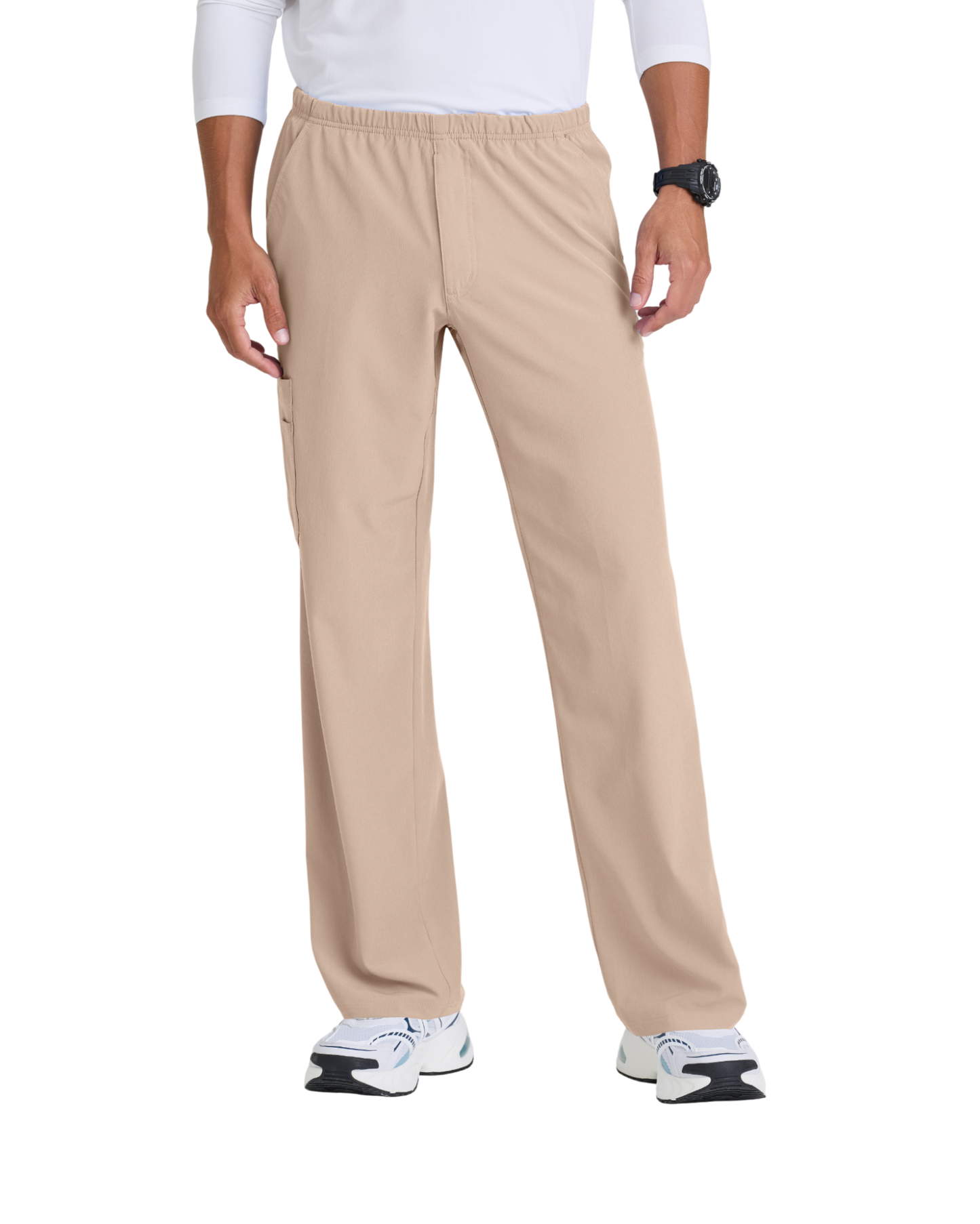 Pantalon cargo pour hommes avec taille élastique à cordon Skechers SK0215X (2XL&+)