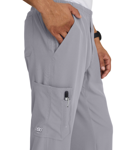 Pantalon cargo pour hommes avec taille élastique à cordon Skechers SK0215X (2XL&+)