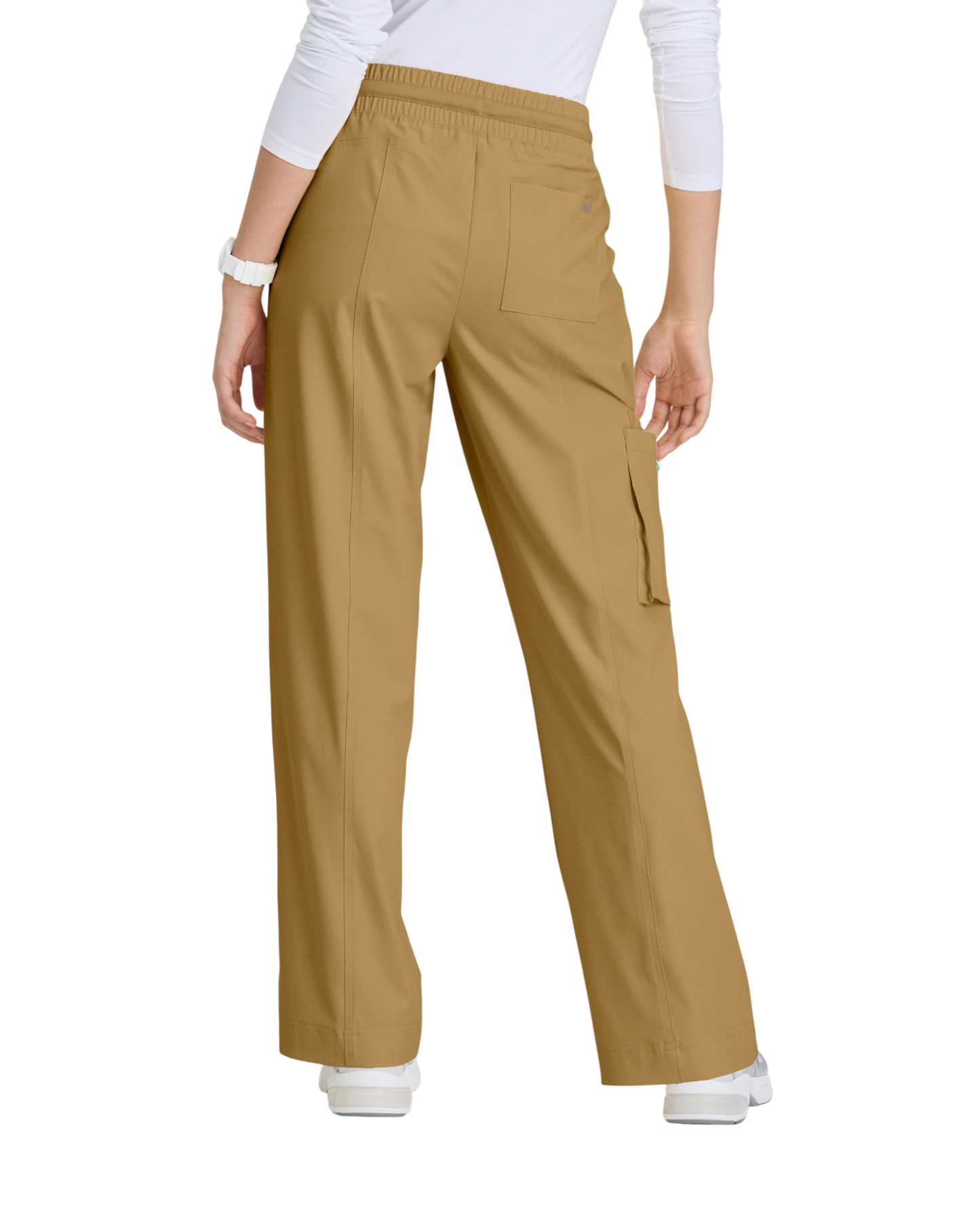 Skechers women's 5-Pocket wide leg pants with gathered waist #SKP707X (2XL&+)
