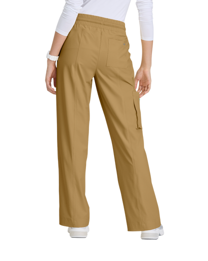 Skechers women's 5-Pocket wide leg pants with gathered waist #SKP707X (2XL&+)