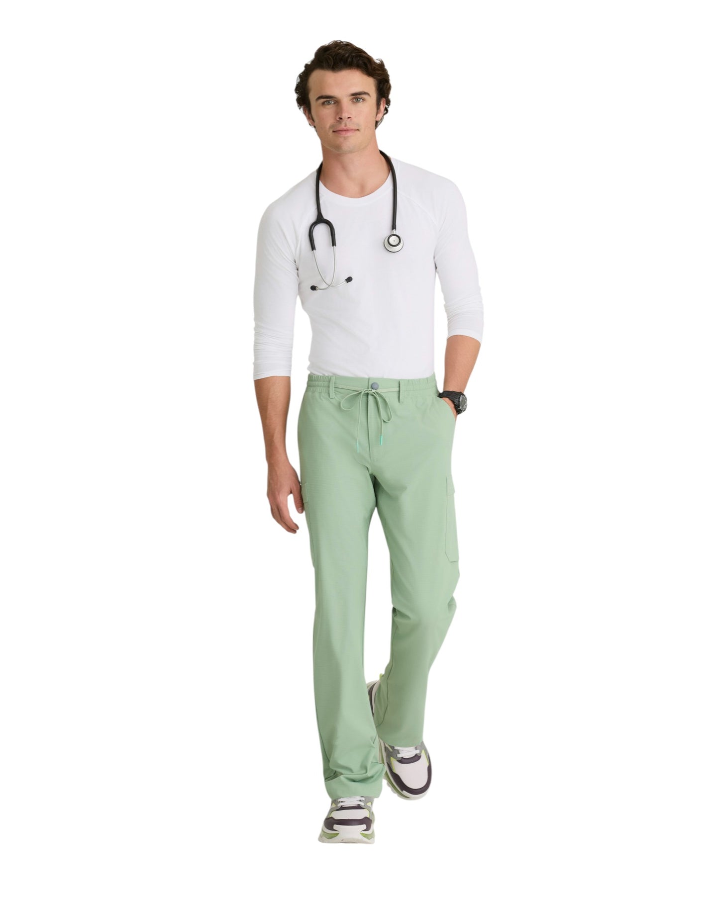 Pantalon médical homme  6 poches avec bande élastique Skechers SKP708X (2XL & +)