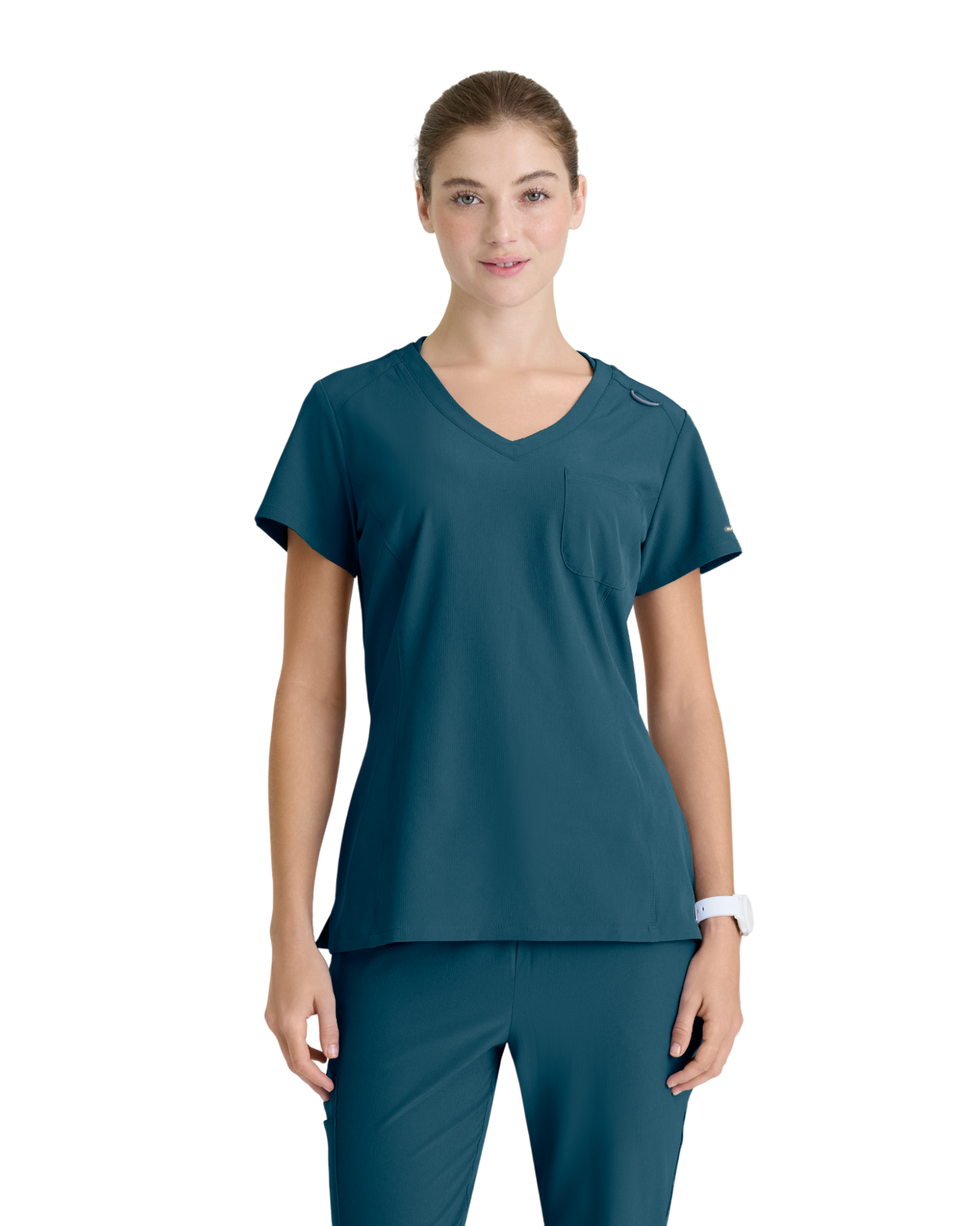 Haut d'uniforme dame à une poche Dignity à rentrer dans le pantalon Skechers SKT147X (2XL &+)