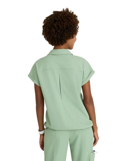 Women's classic medical top top #SKT276X (2XL &+)