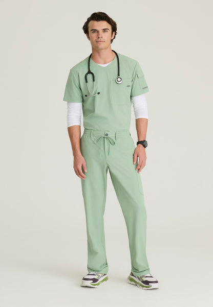 Haut à col rond et ourlet asymétrique à 3 poches pour homme Skechers Ripstop SKT277X (2XL &+)