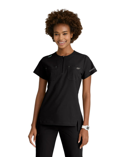 Haut à col rond et 2 poches pour femmes Skechers ripstop #SKT284X (2XL &+)