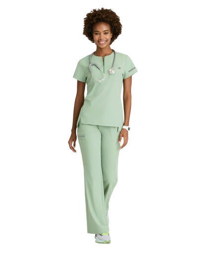 Haut à col rond et 2 poches pour femmes Skechers ripstop #SKT284X (2XL &+)