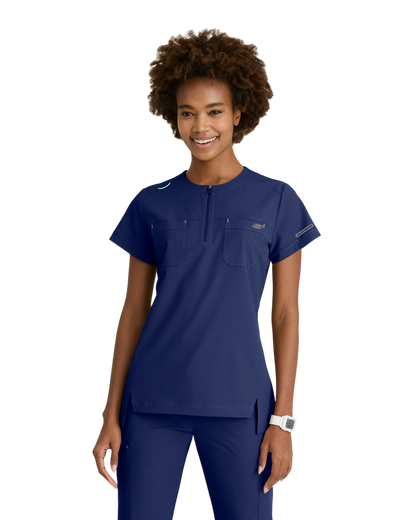 Haut à col rond et 2 poches pour femmes Skechers ripstop #SKT284X (2XL &+)