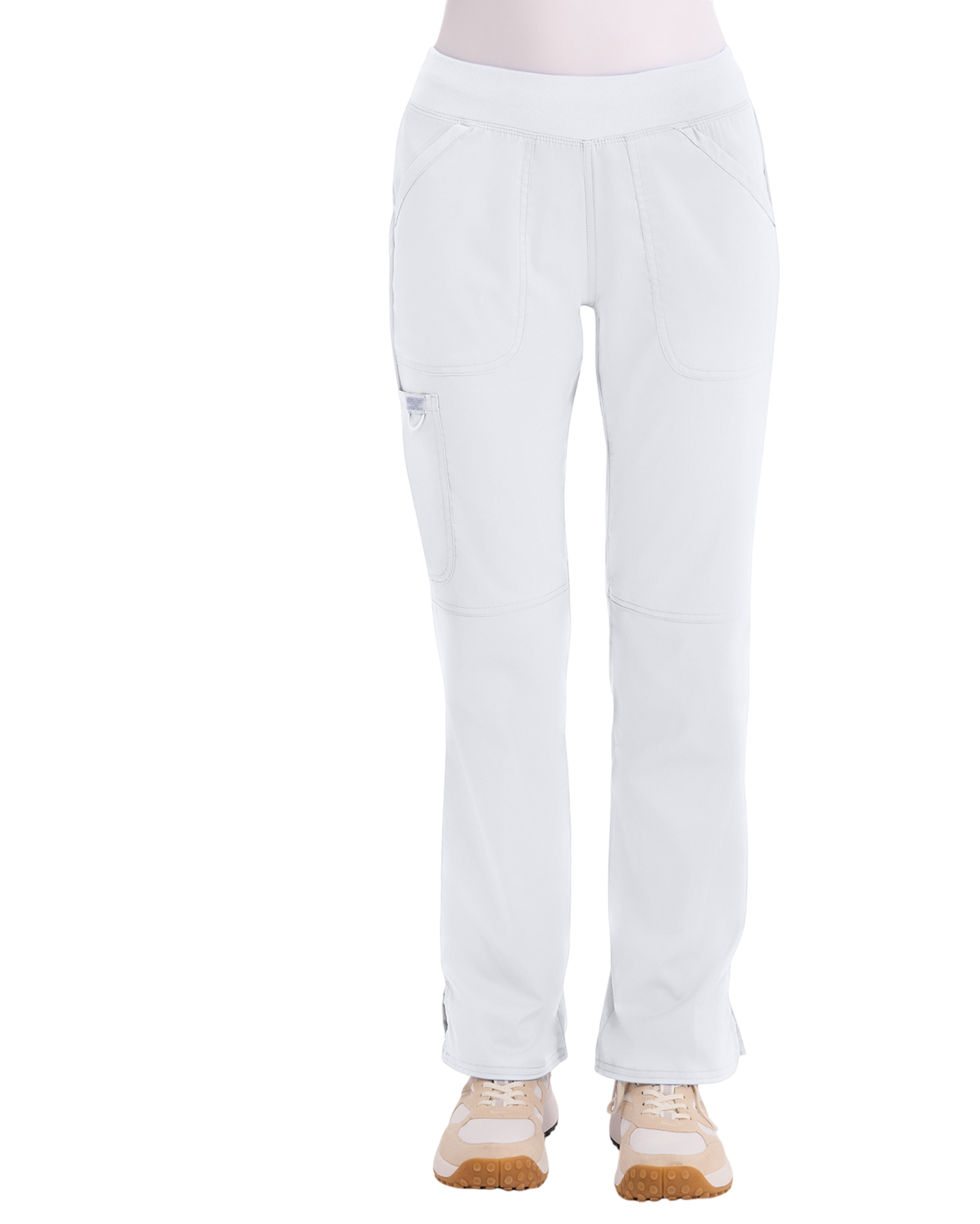 Mid rise moderate flare drawstring pant #WW110 Cherokee Revolution