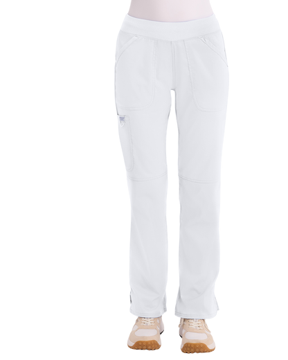 Mid rise moderate flare drawstring pant #WW110 Cherokee Revolution