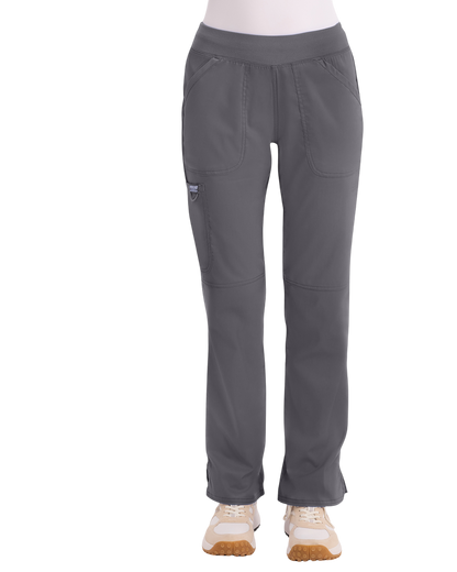 Mid rise moderate flare drawstring pant #WW110 Cherokee Revolution