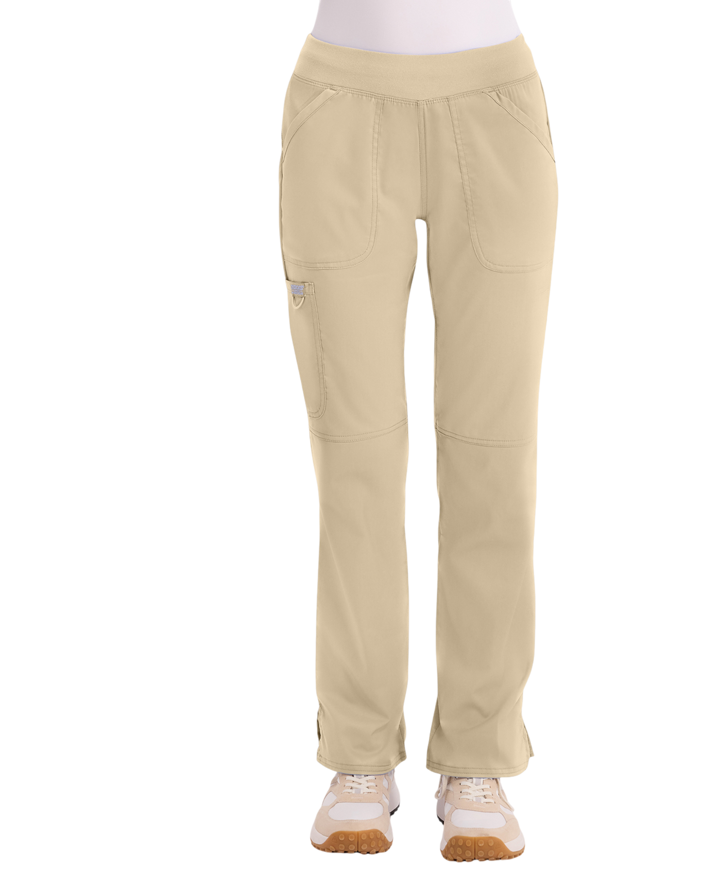 Mid rise moderate flare drawstring pant #WW110 Cherokee Revolution