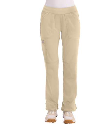 Mid rise moderate flare drawstring pant #WW110 Cherokee Revolution