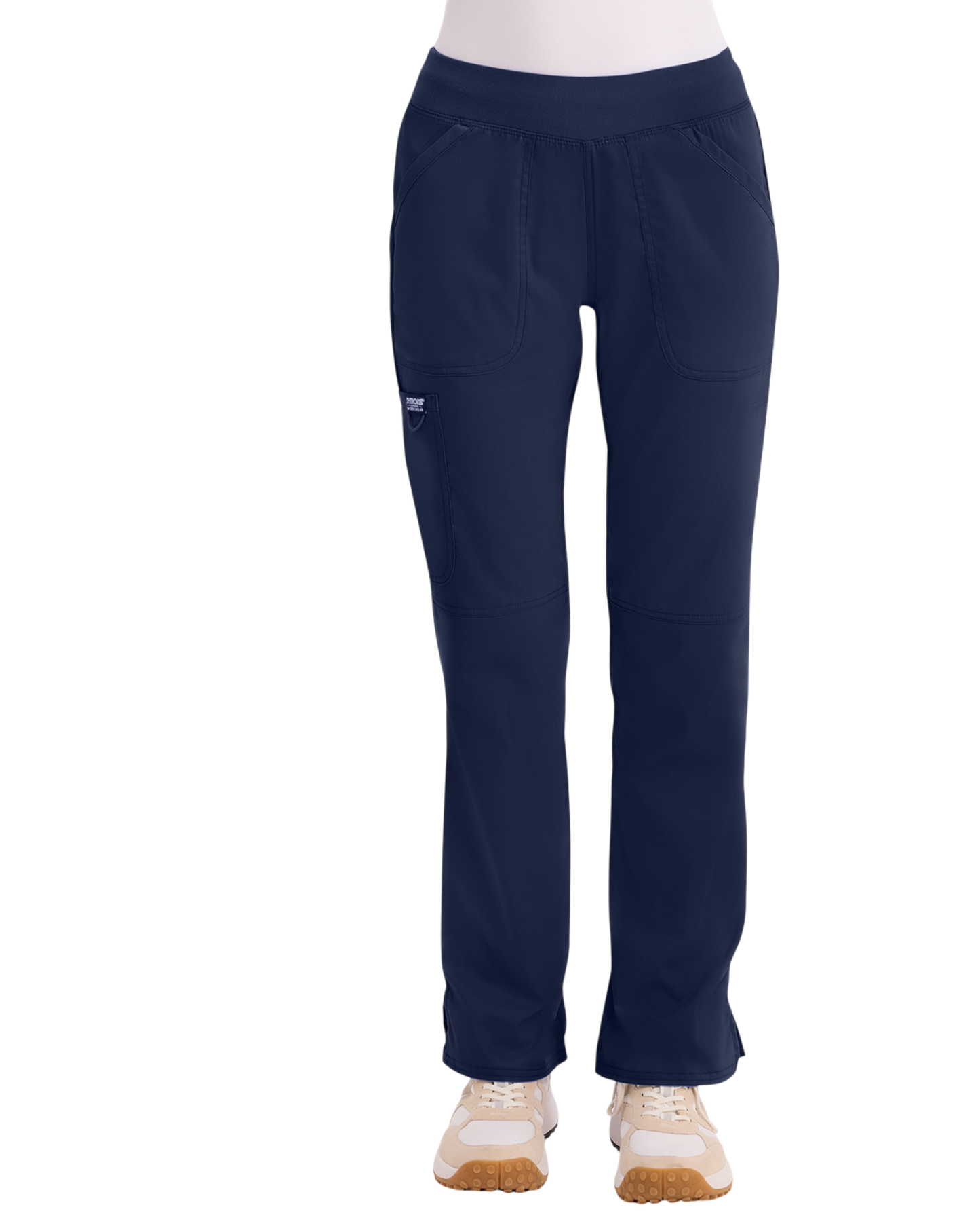 Mid rise moderate flare drawstring pant #WW110 Cherokee Revolution