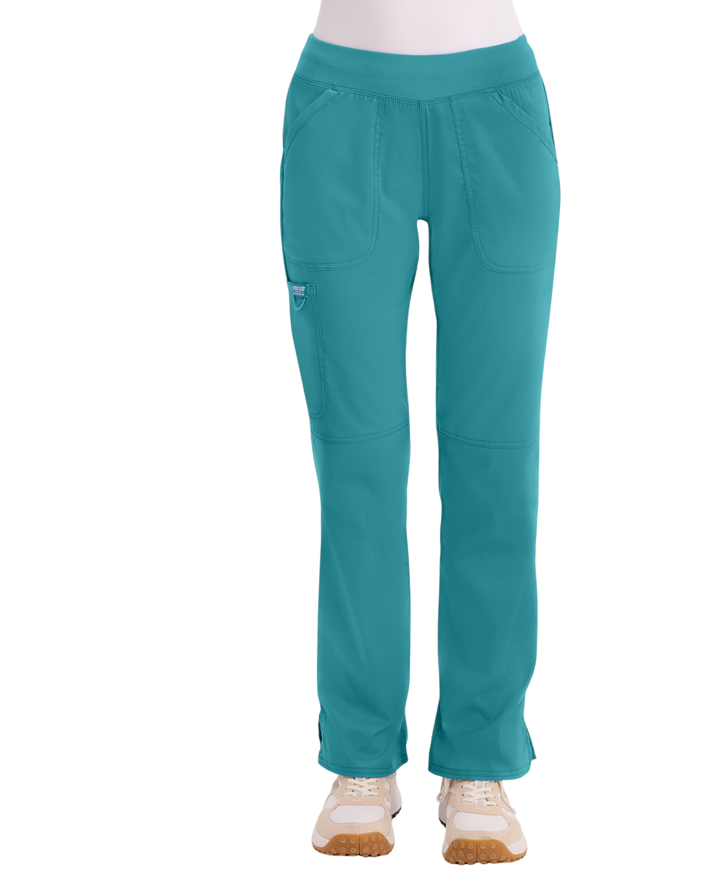 Mid rise moderate flare drawstring pant #WW110 Cherokee Revolution