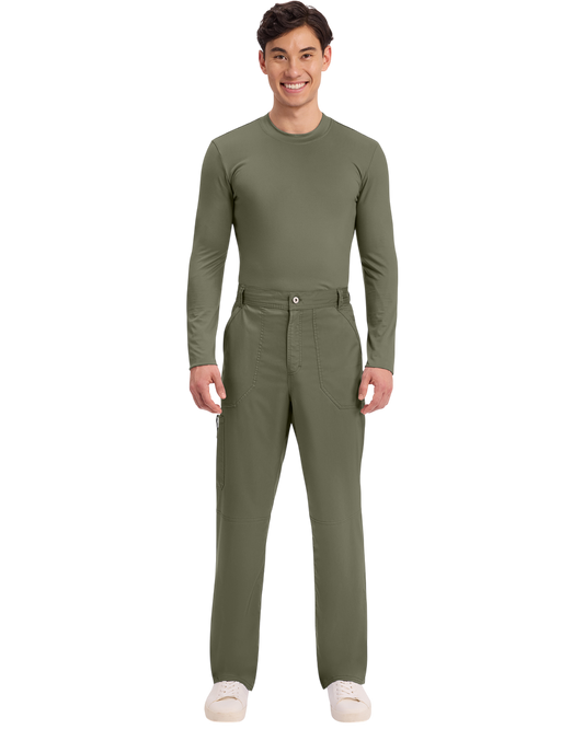 Mid rise moderate flare drawstring pant #WW110X (2XL&+) Cherokee Revolution