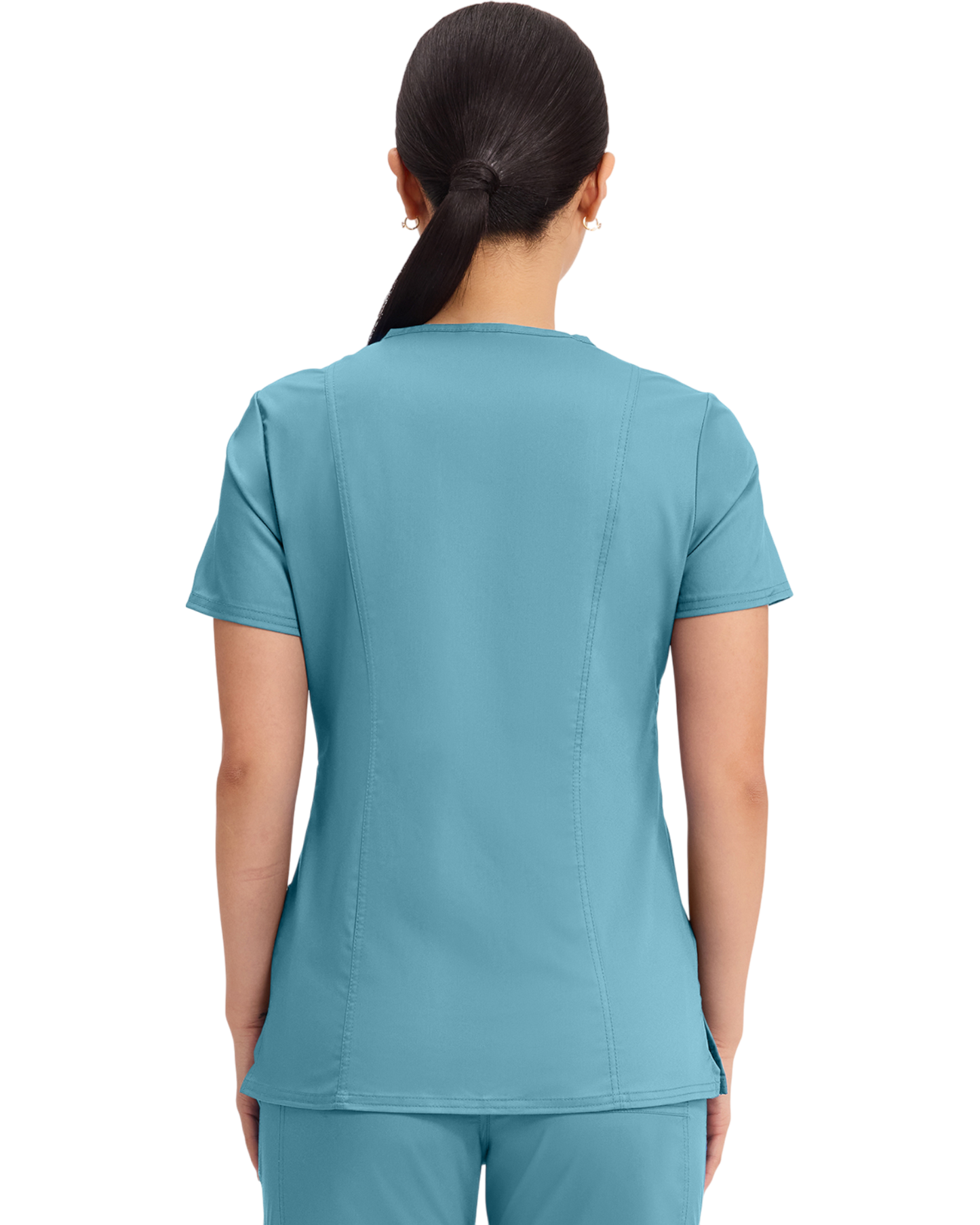 Mock wrap top #WW610X  (2XL&+) Cherokee Revolution