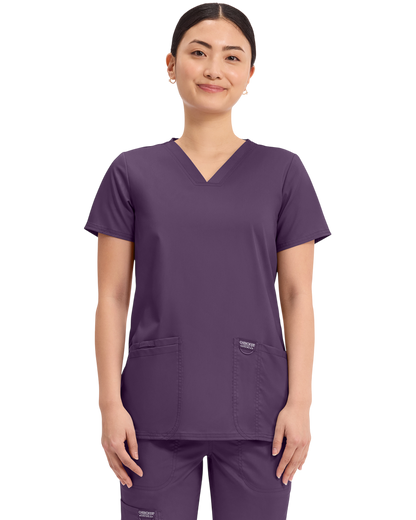 V-neck top #WW620 Cherokee (2XL&+) Cherokee Revolution