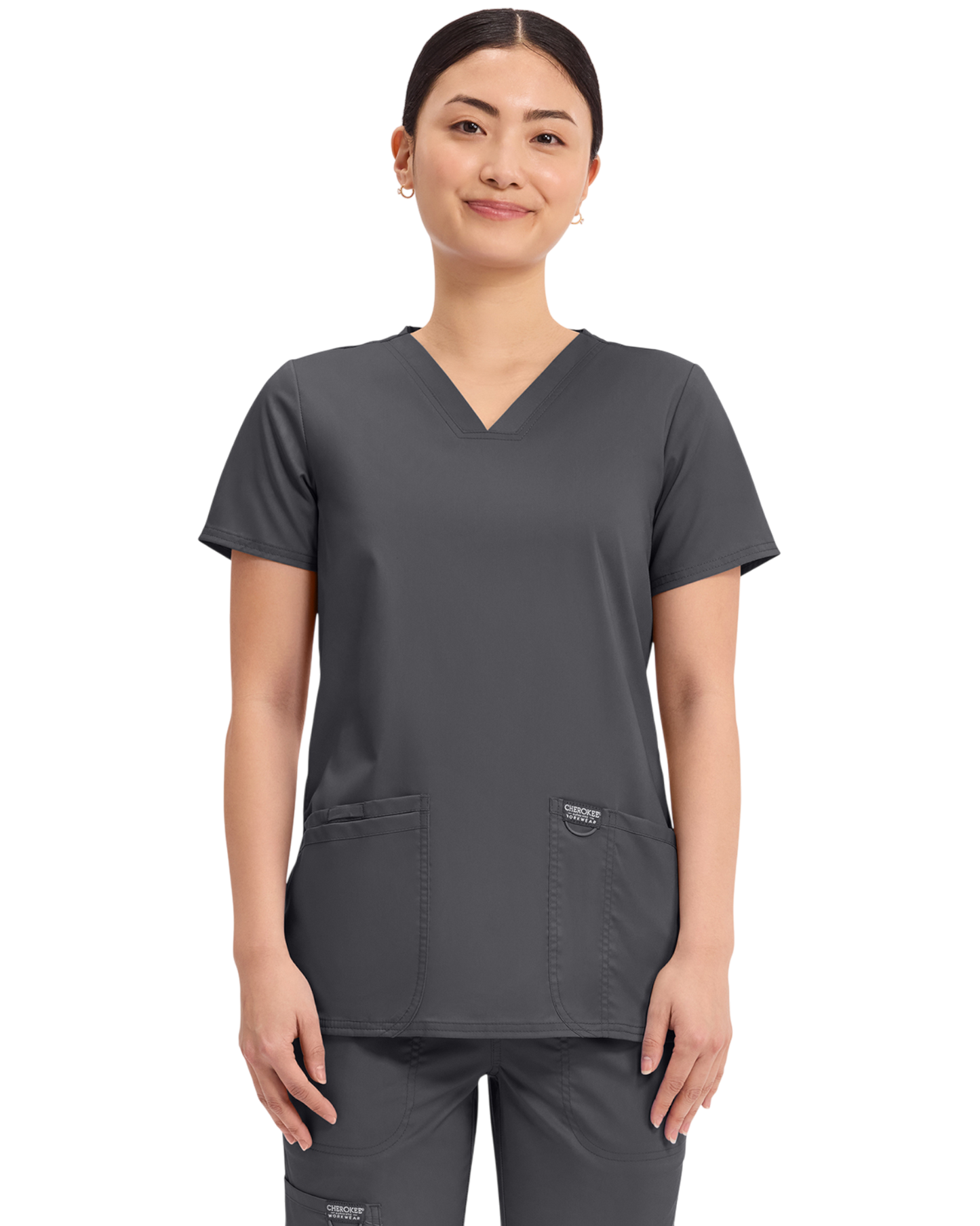 V-neck top #WW620 Cherokee (2XL&+) Cherokee Revolution