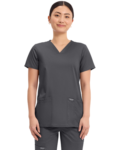 V-neck top #WW620 Cherokee (2XL&+) Cherokee Revolution