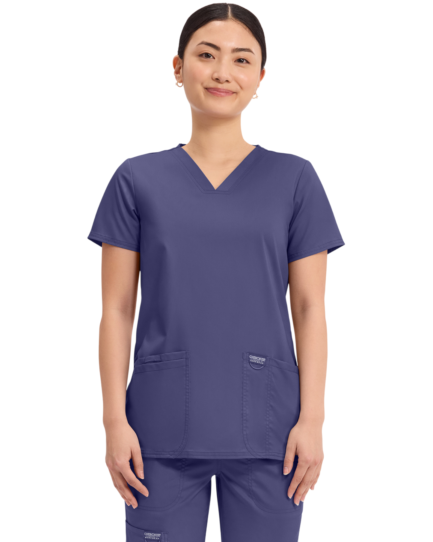 V-neck top #WW620 Cherokee (2XL&+) Cherokee Revolution