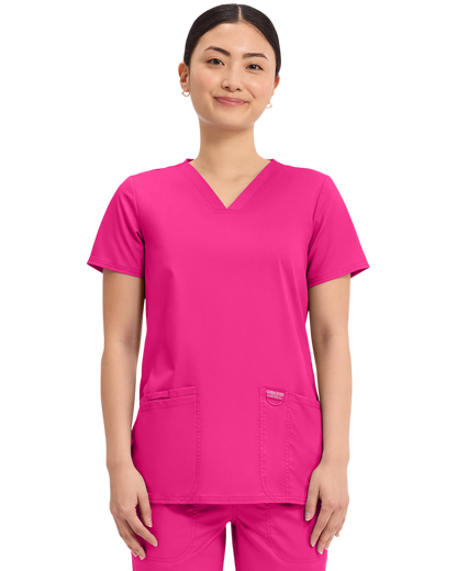 V-neck top #WW620 Cherokee (2XL&+) Cherokee Revolution