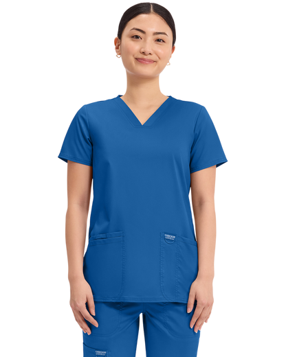 V-neck top #WW620 Cherokee (2XL&+) Cherokee Revolution