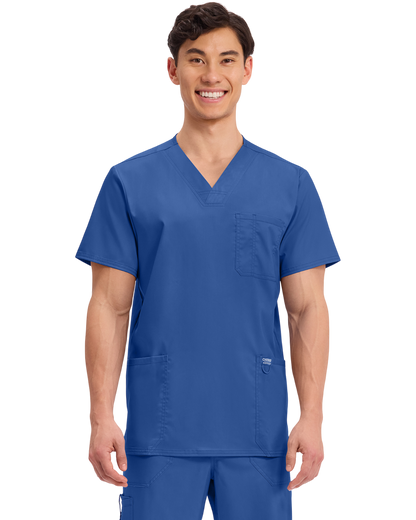 Men's v-neck top #WW670 Cherokee Revolution