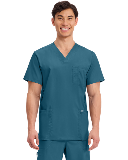 Men's v-neck top #WW670 Cherokee Revolution