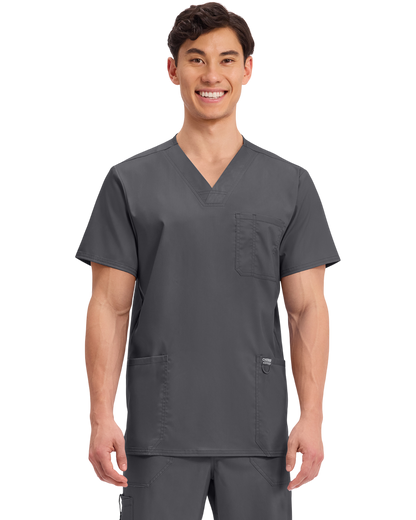 Men's v-neck top #WW670 Cherokee Revolution