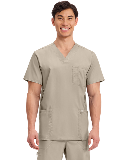 Men's v-neck top #WW670 Cherokee Revolution