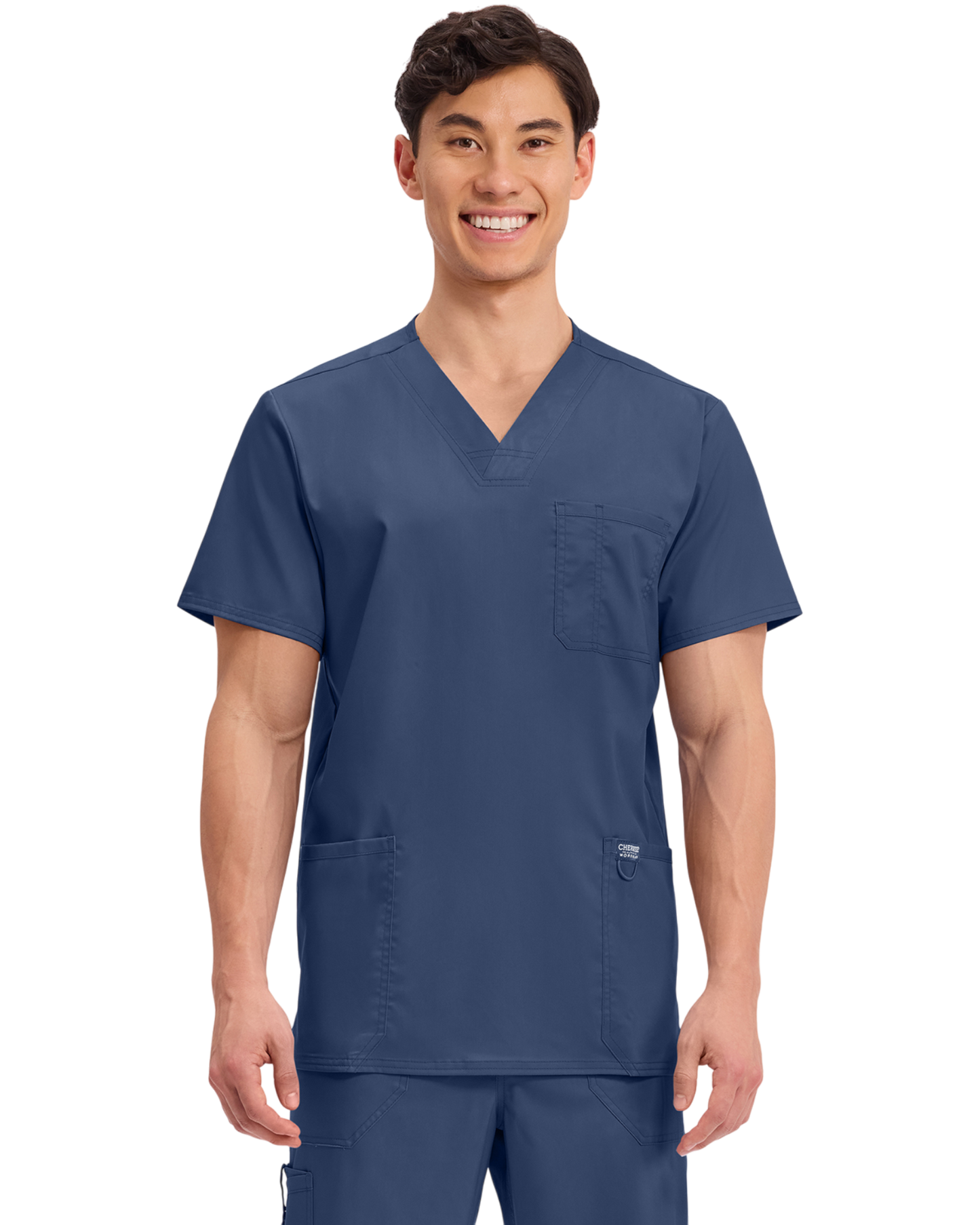 Men's v-neck top #WW670 Cherokee Revolution