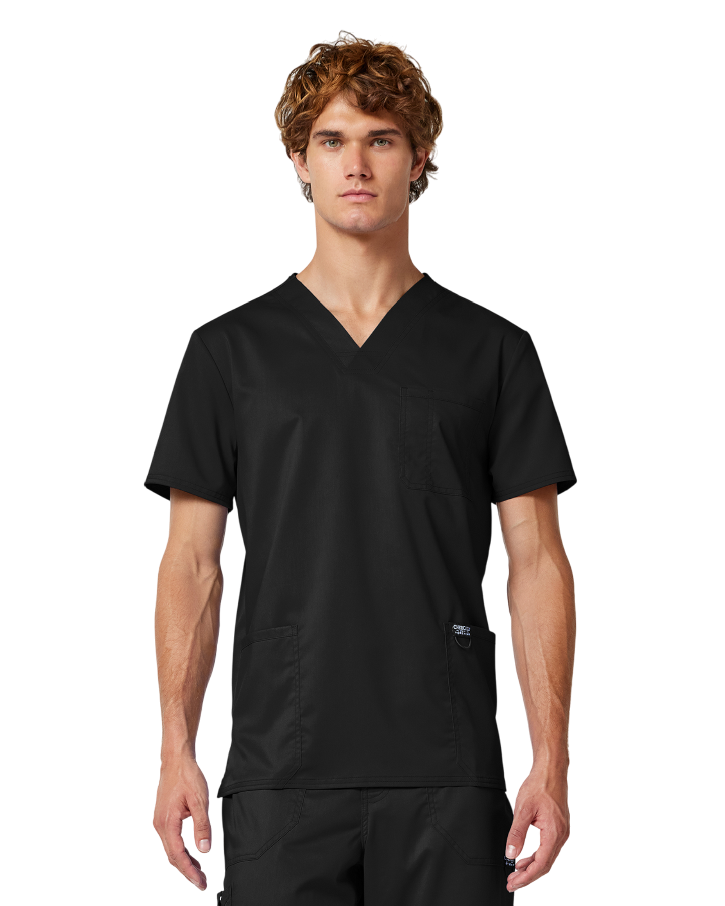 Men's v-neck top #WW670 Cherokee Revolution