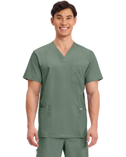 Men's v-neck top #WW670 Cherokee Revolution