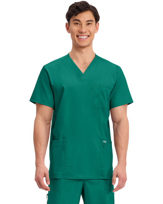 Men's v-neck top #WW670 Cherokee Revolution