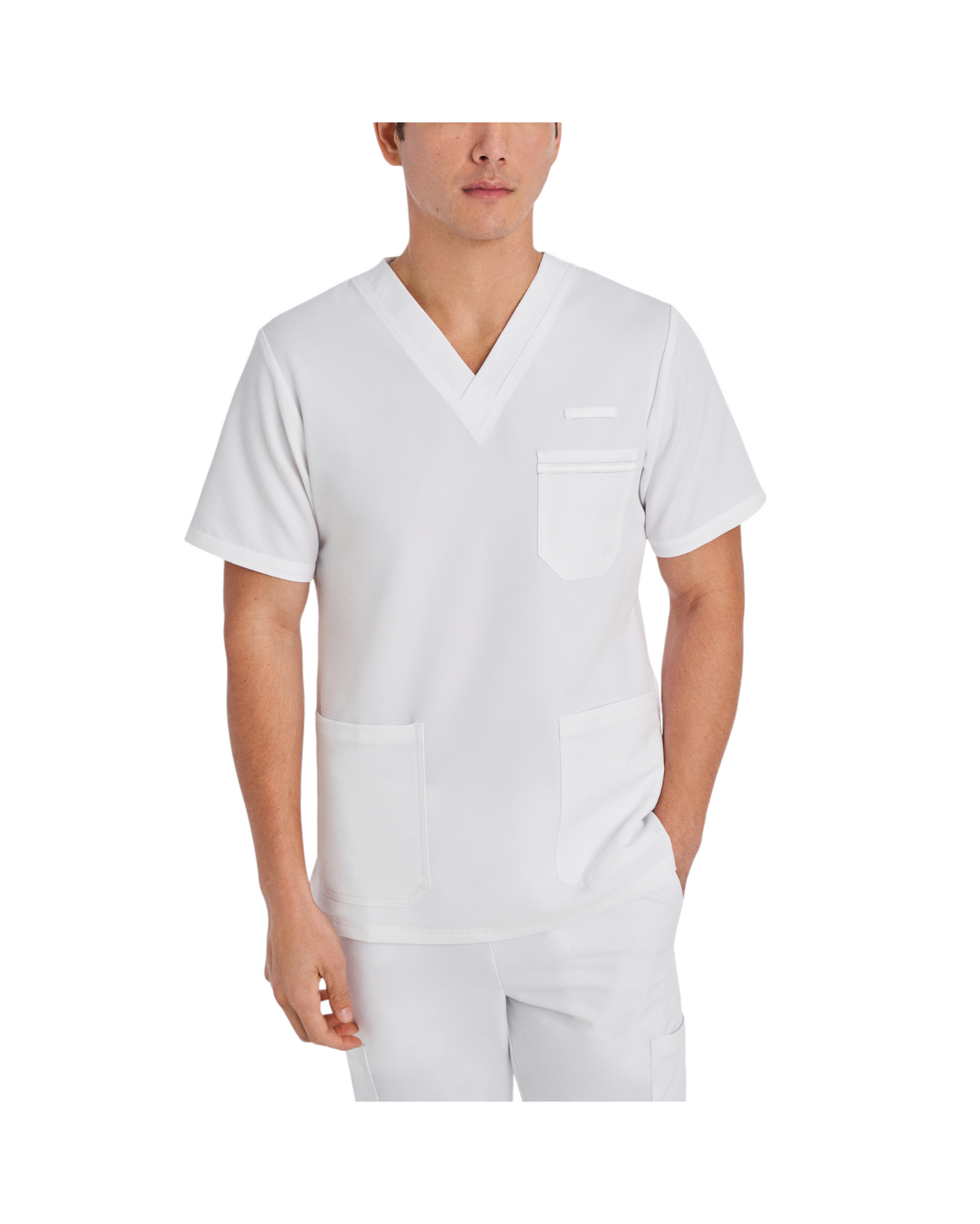 Haut pour homme Confort Sport V-Tess White Cross V-Tess #2207