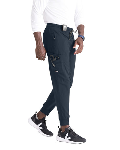 Pantalon homme Murphy jogger poches zipper Grey's Anatomy Spandex Strech #GRSP550
