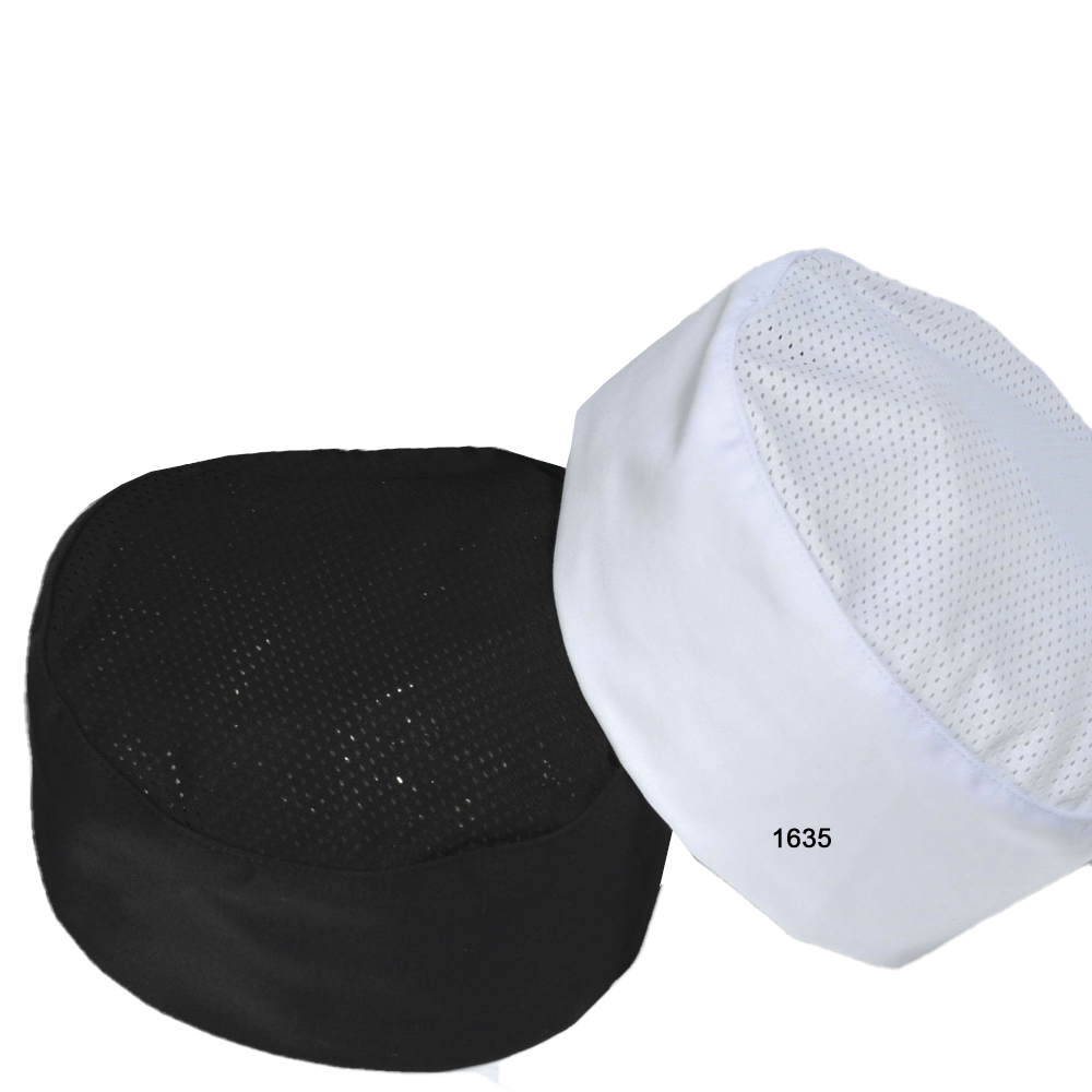Chapeau (calot) noir ou blanc