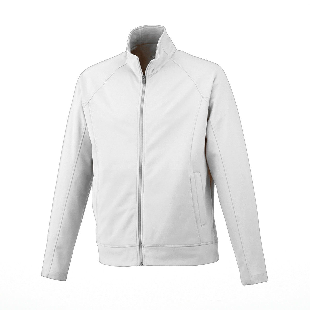 Veste de travail 100 % tricot de jersey pour homme Uniformes Sélect #18117 blanc