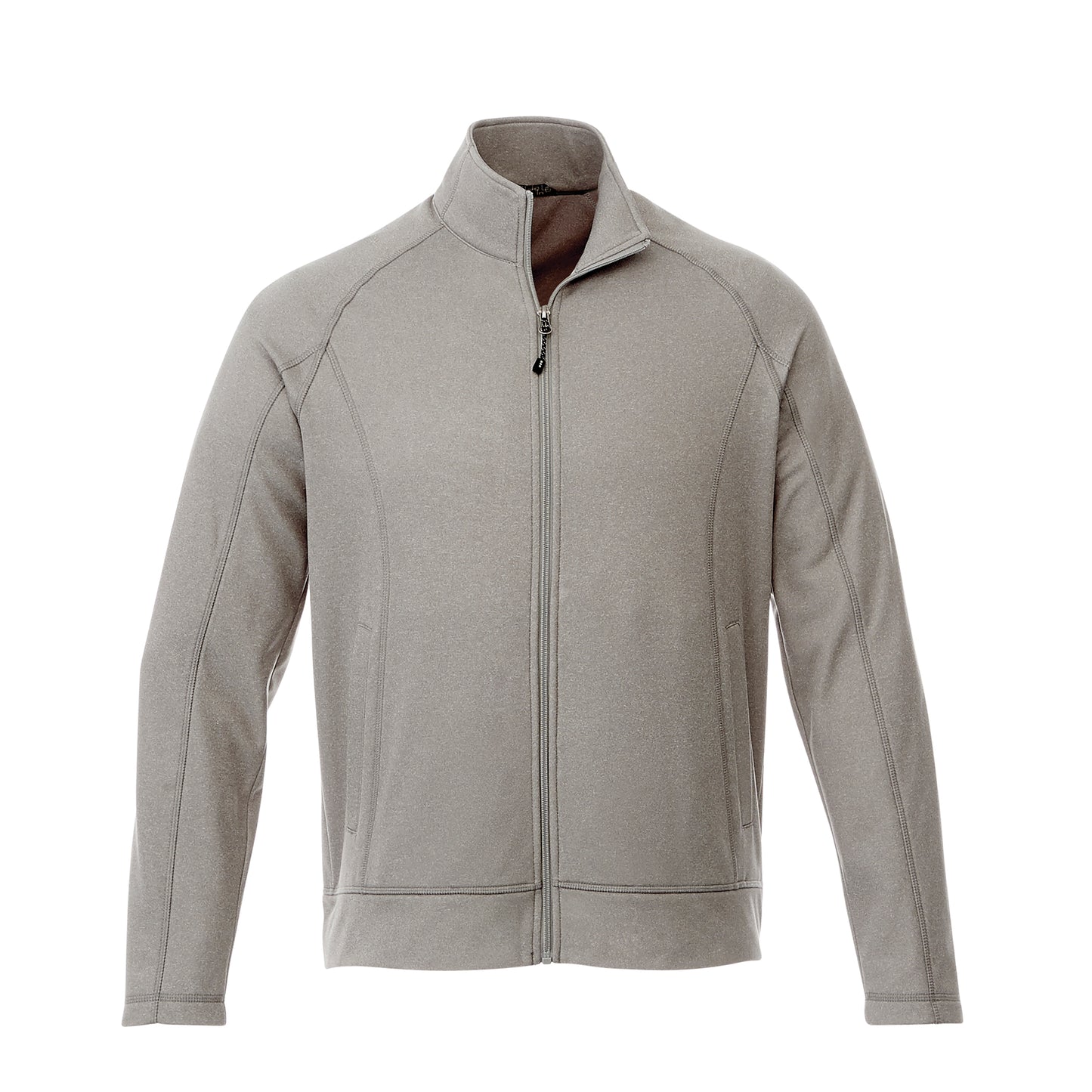 Veste de travail 100 % tricot de jersey pour homme Uniformes Sélect #18117 gris chiné