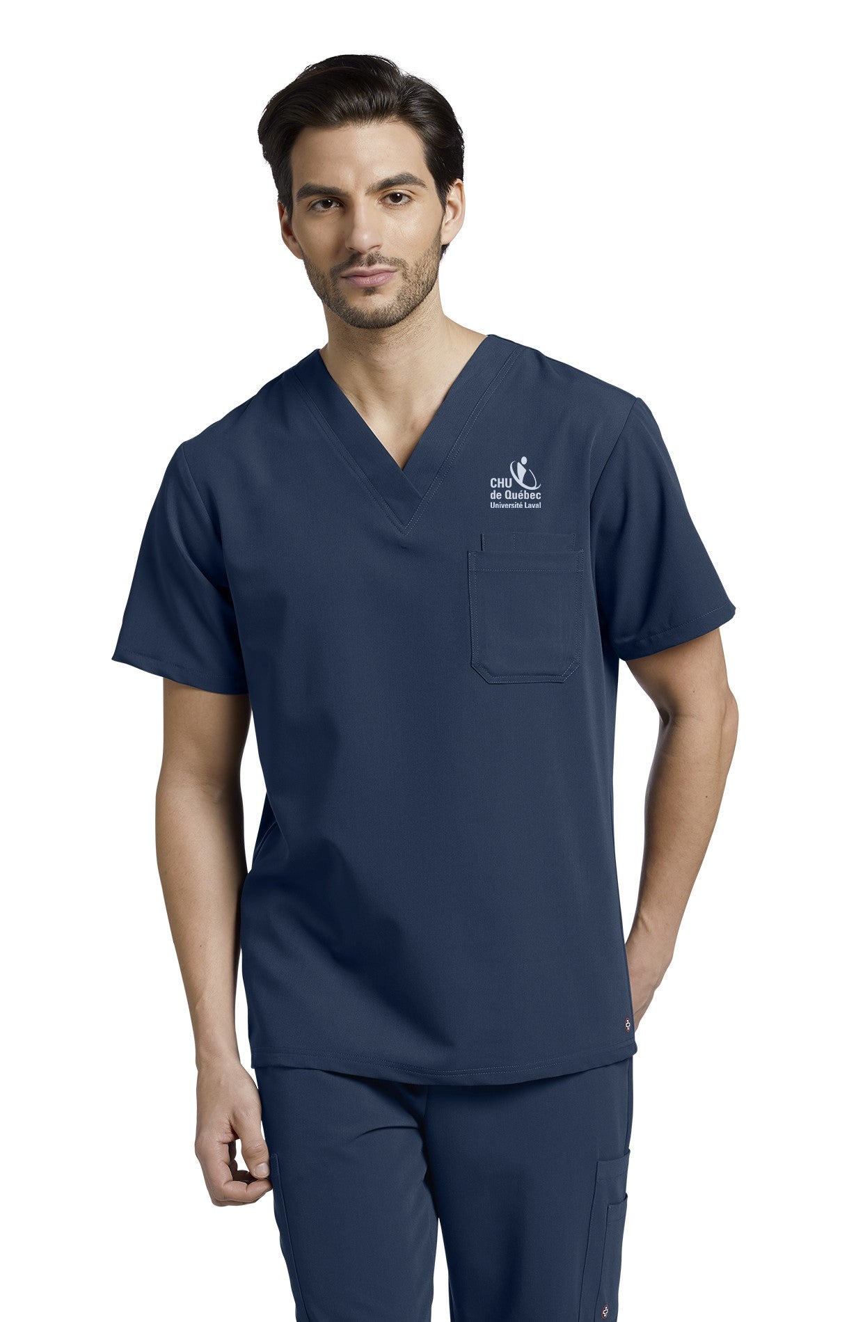 Haut d'uniforme pour infirmiers Uniformes Sélect #2206CHU marine