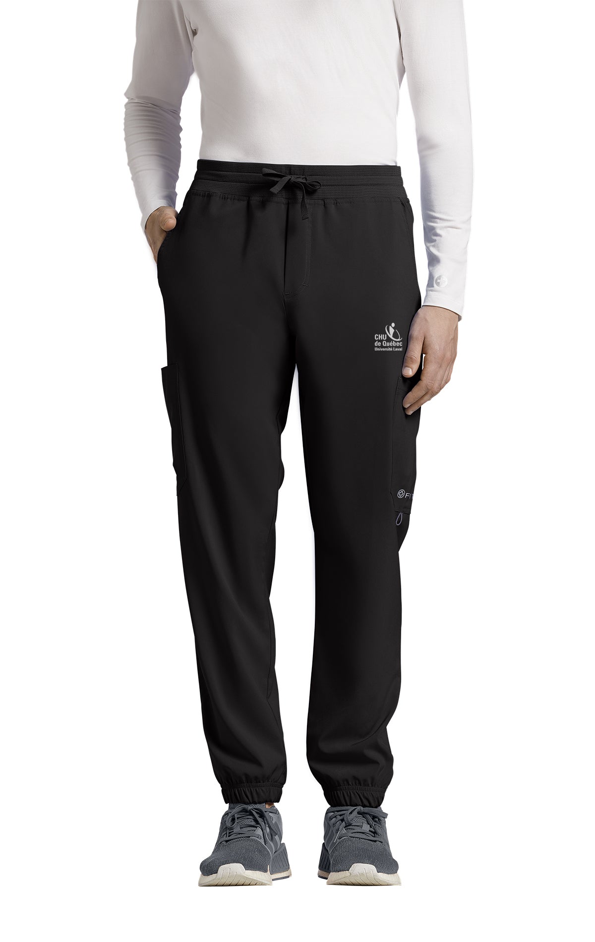 Pantalon pour infirmiers type Jogger Uniformes Sélect #223CHU noir