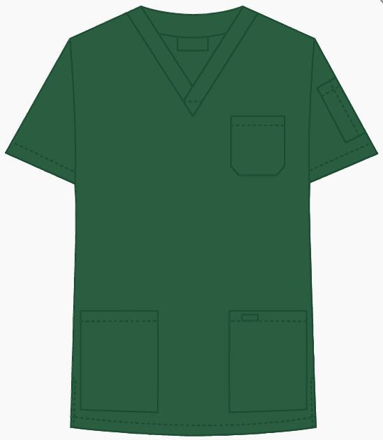 V-Neck UNISEX Scrub Top MOBB #310T OS