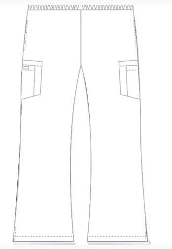Pantalon médical pour femme MOBB #312P de couleur blanc