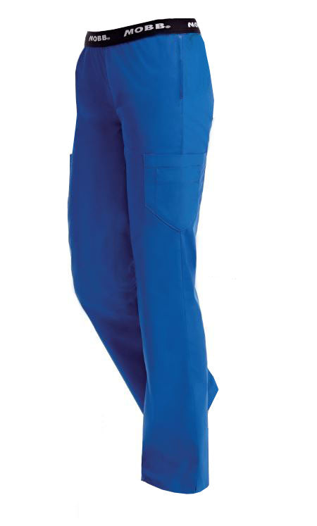 Pantalon de travail pour femme Boot Cut Flip Flap MOBB #312P bleu royal