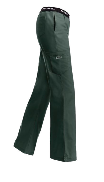 Pantalon médical pour femme MOBB #312P de couleur vert forêt