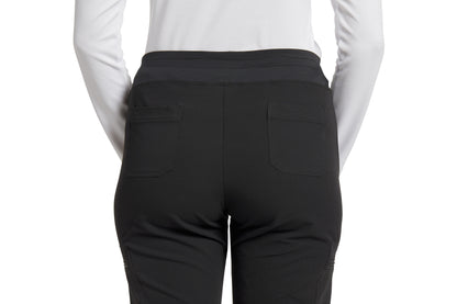 Pantalon de travail avec poches cargo V-Tess White Cross #337p noir arrière