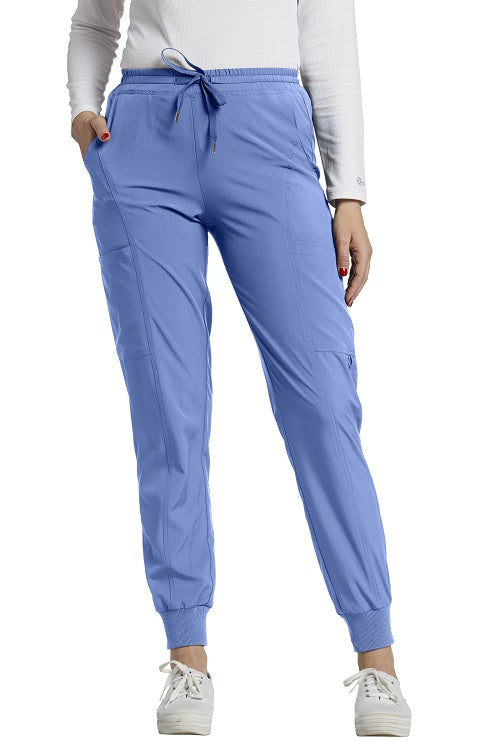 Pantalon de travail médical jogger White Cross FIT #365 bleu